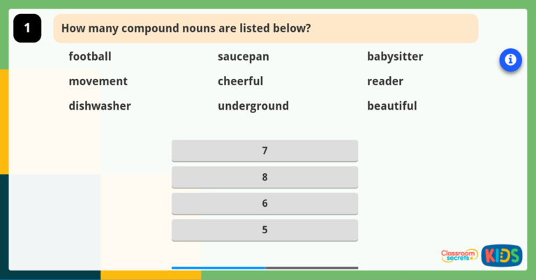 Year 2 Nouns and Suffixes | Classroom Secrets Kids