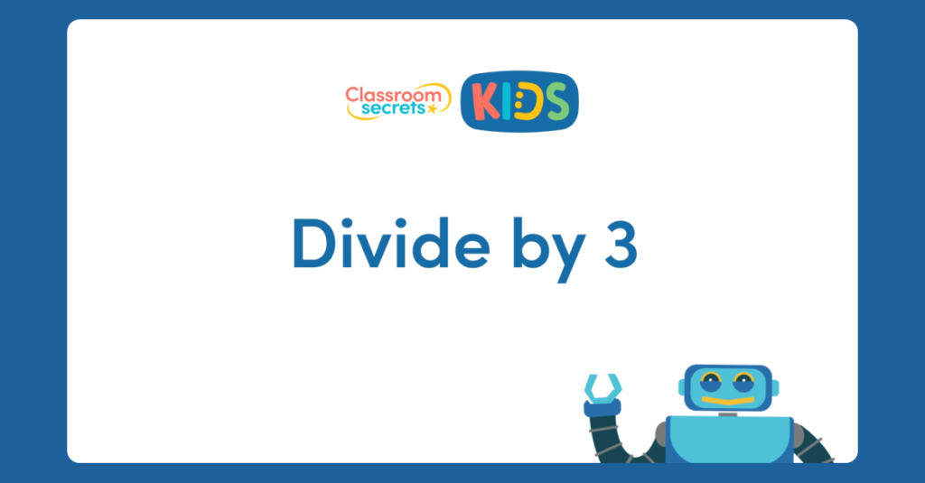 Divide by 3 Online Lesson