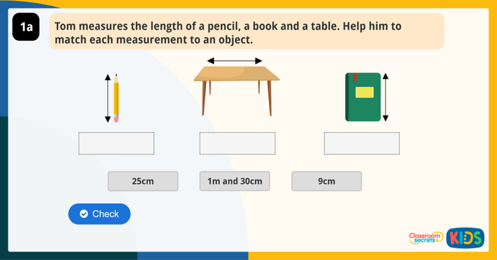 Year 2 Word Problems Measure 1