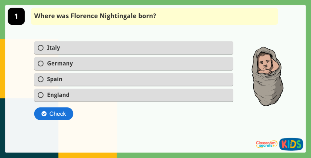 Year 2 Florence Nightingale Quiz