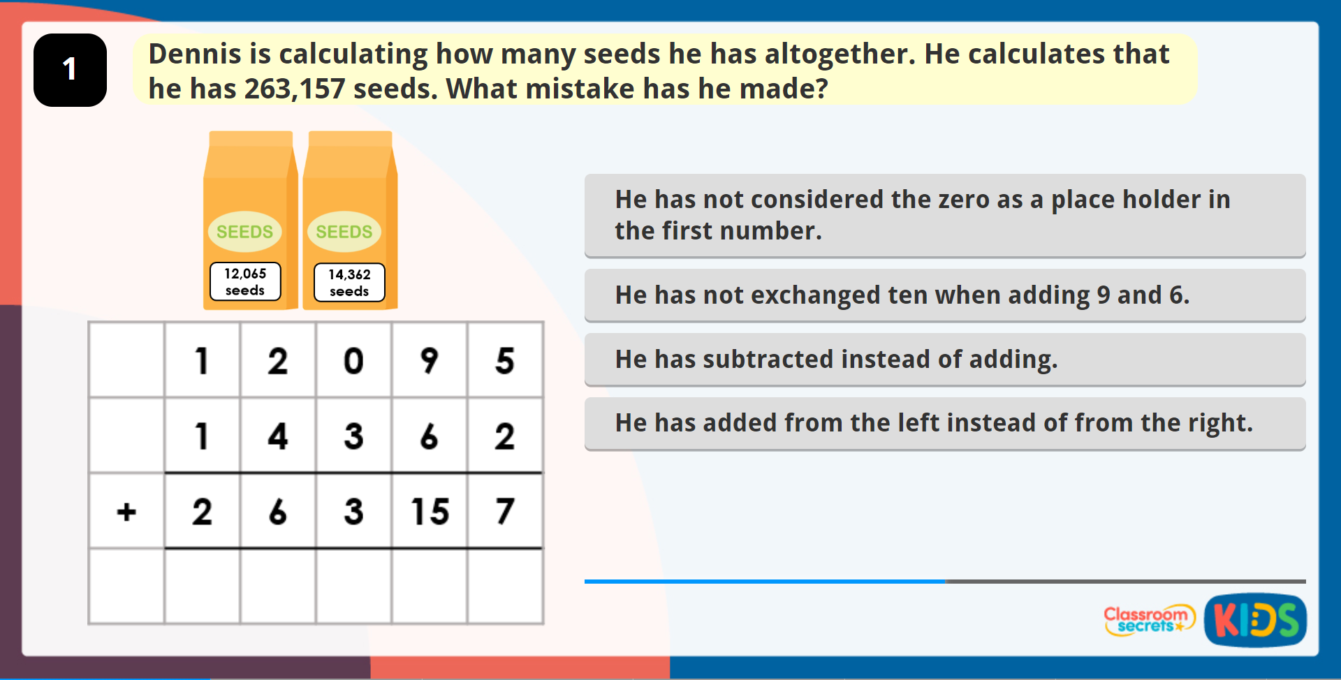 Year 5 Word Problems Addition And Subtraction 1 Classroom Secrets Kids