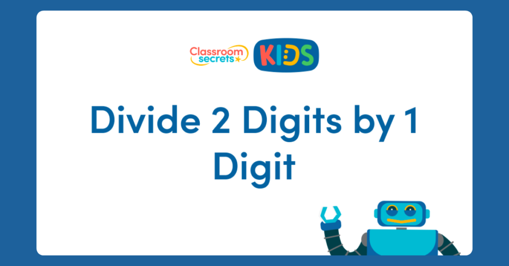 Year 4 Divide 2 Digits by 1 Digit Activities