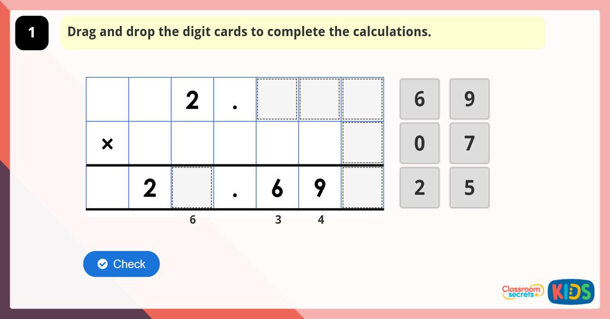 year 6 multiply decimals by integers reasoning and problem solving