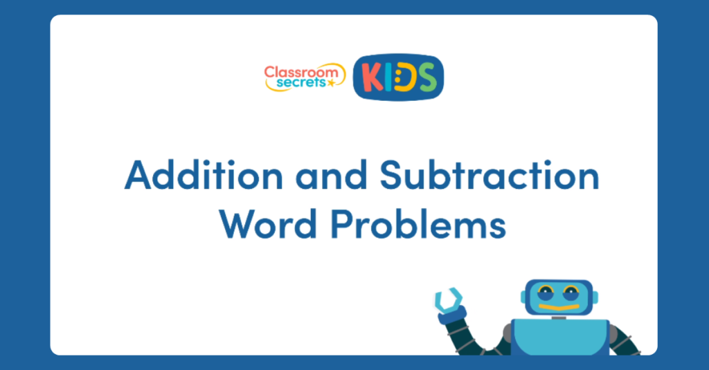 Addition and Subtraction Word Problems