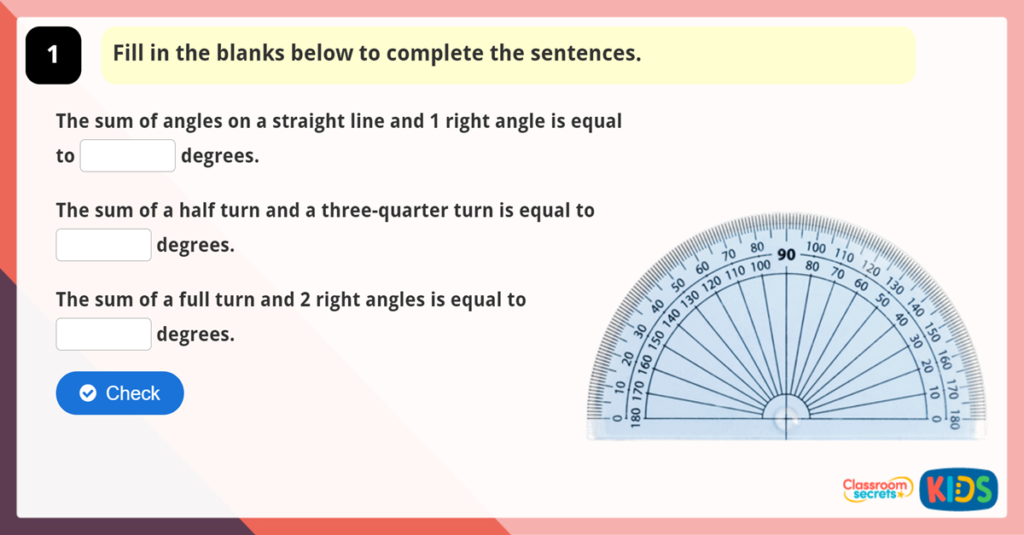 Year 6 Introduce Angles Activity