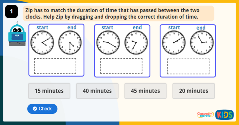 time durations ks2