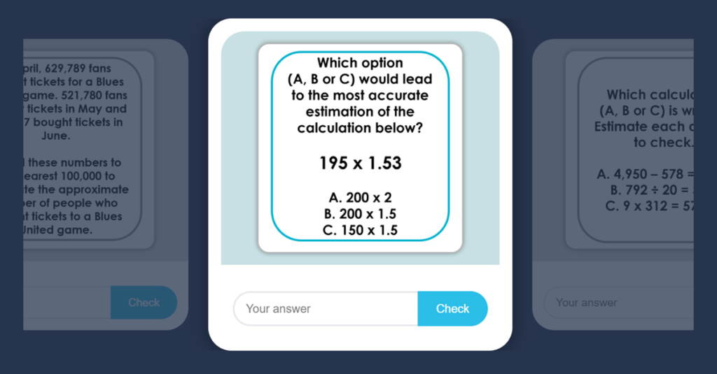 Year 6 Estimate Answers Activity
