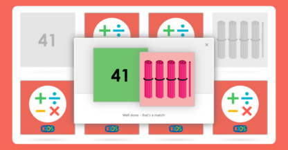 Year 1 Represent Numbers Matching Game | Classroom Secrets Kids
