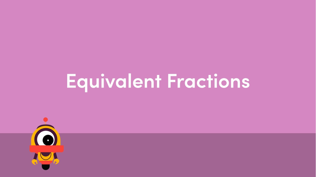 Year 4 Equivalent Fractions Interactive Animation