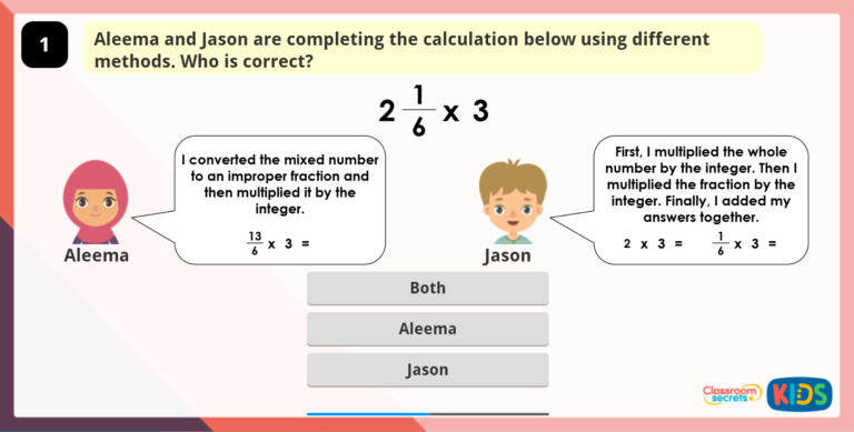 Multiply Mixed Numbers by Integers