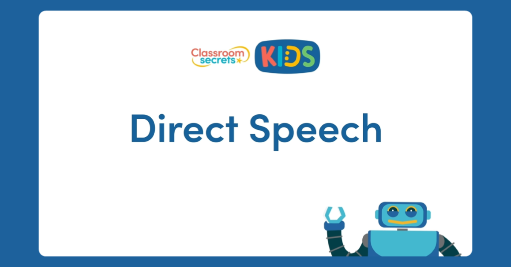 Direct Speech Video Tutorial