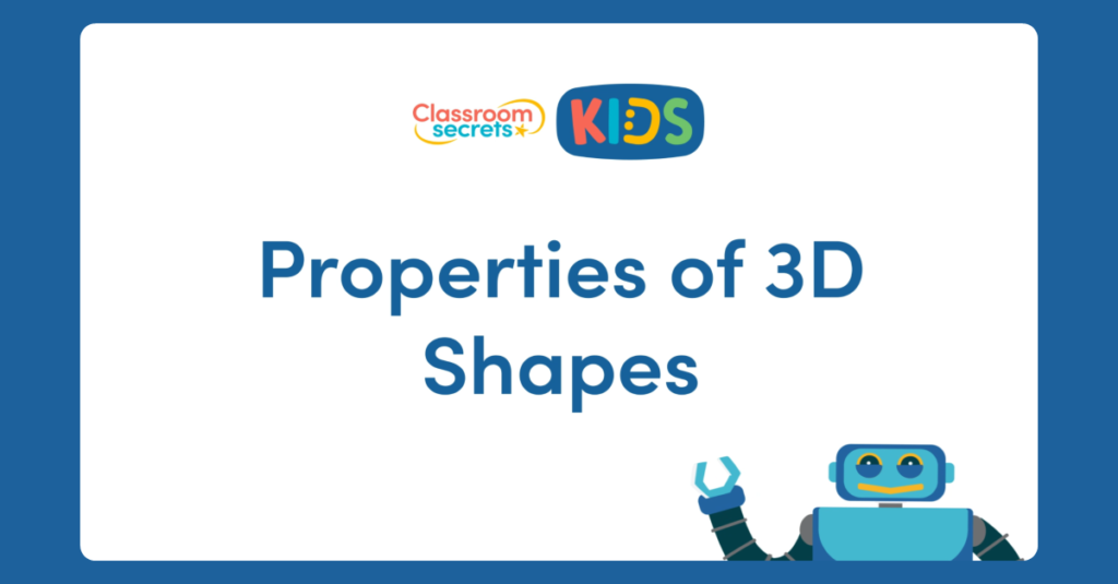 Year 2 Properties of 3D Shapes Activity