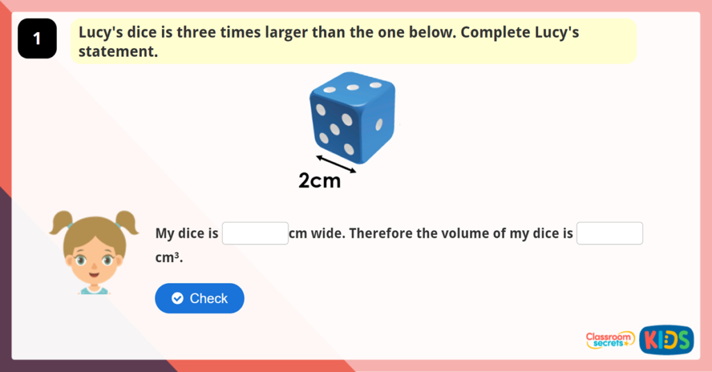 Volume of a Cuboid Game