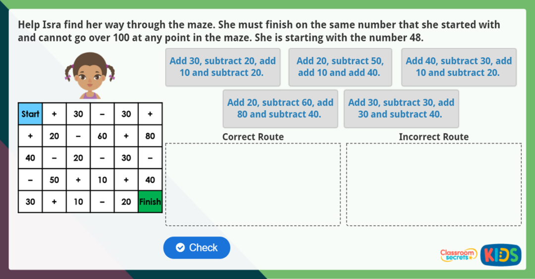 Year 2 Add and Subtract Numbers Mentally Maths Challenge | Classroom ...