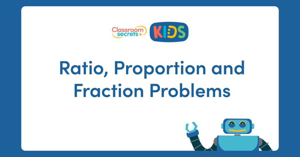Ratio, Proportion and Fractions Problems Video Tutorial