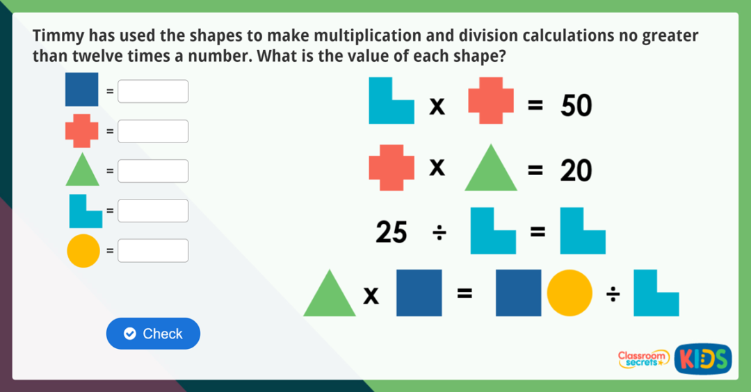 Times Table Challenges