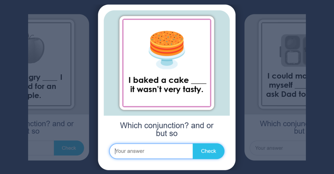 Year 2 Coordinating Conjunctions Flash Cards Game | Classroom Secrets Kids
