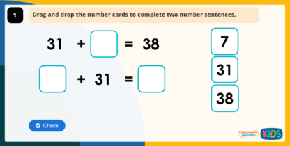 Year 2 Commutative Addition and Subtraction Game | Classroom Secrets Kids