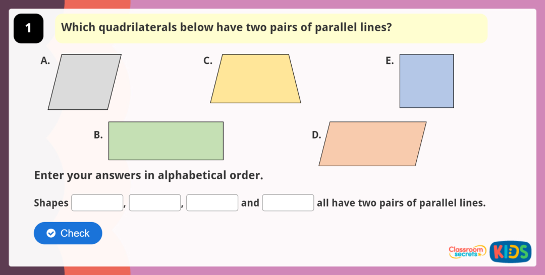 my homework lesson 4 quadrilaterals