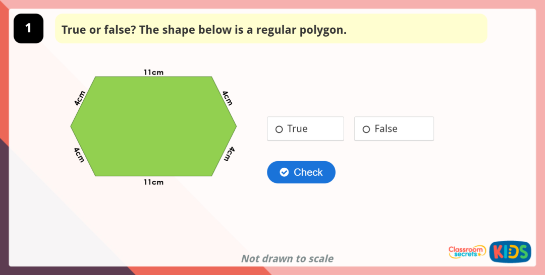 Year 5 Regular and Irregular Polygons Game | Classroom Secrets Kids