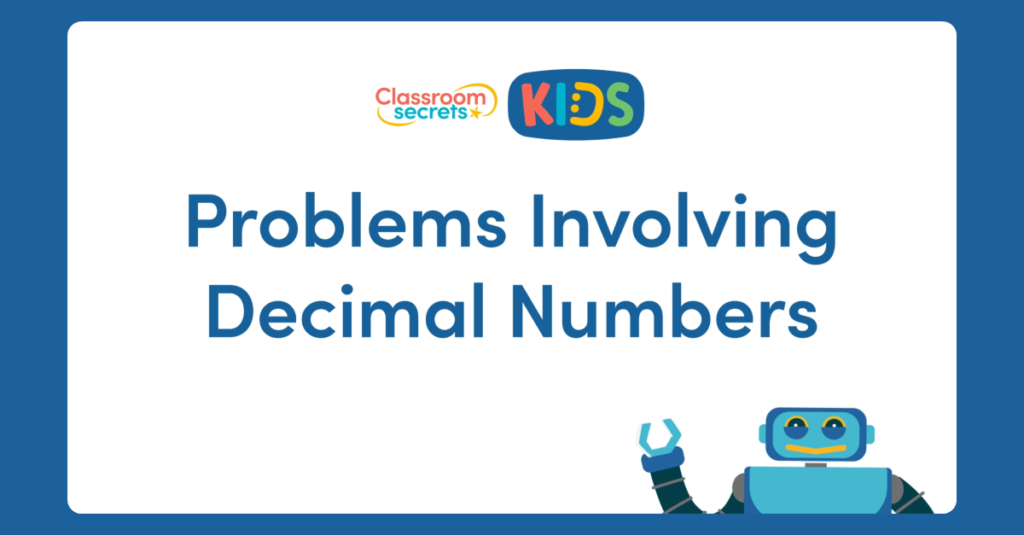 Year 5 Problems Involving Decimal Numbers Video Tutorial