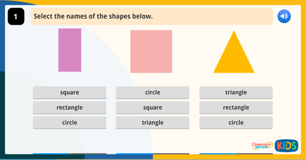 Year 1 2D Shapes Activities