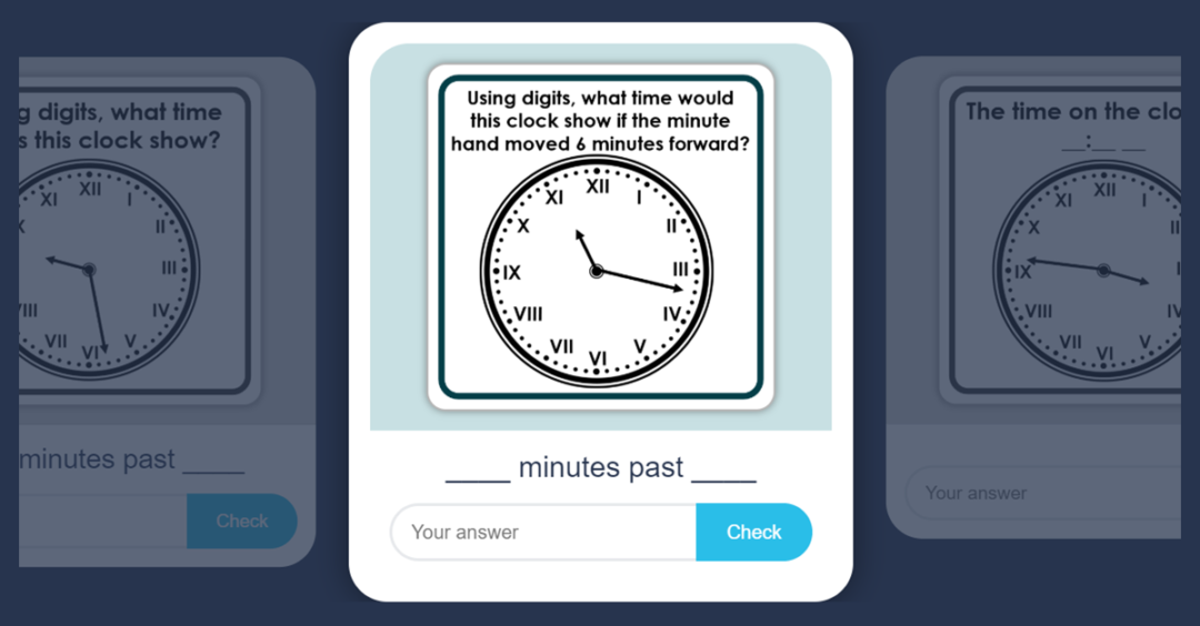 Year 3 Tell the Time Flash Card Game Classroom Secrets Kids