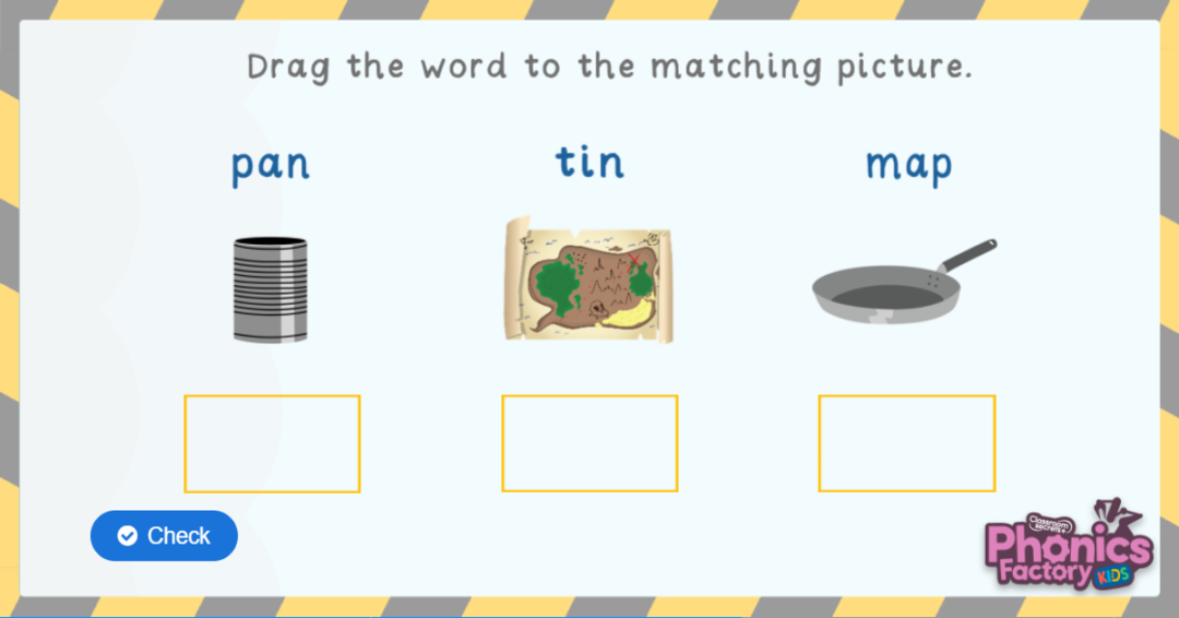 Phonics Phase 2 Set 2 Blending Game In The Phonics Factory | Classroom ...