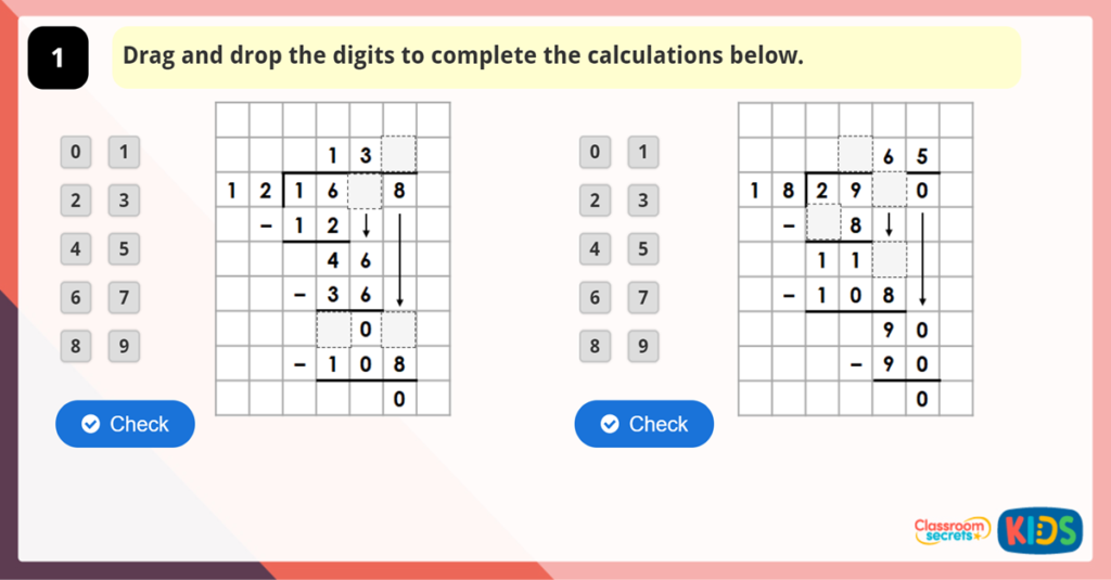 The Best 9 Long Division Games Printable Greatmeaniconic Solve The 2 