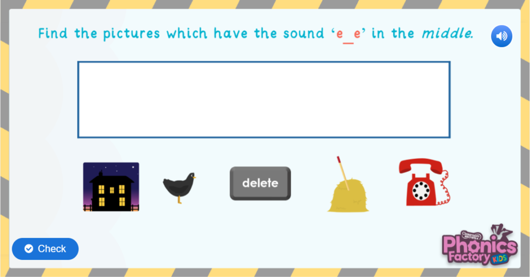 Phonics Phase 5 e_e Sound Game in the Phonics Factory | Classroom ...