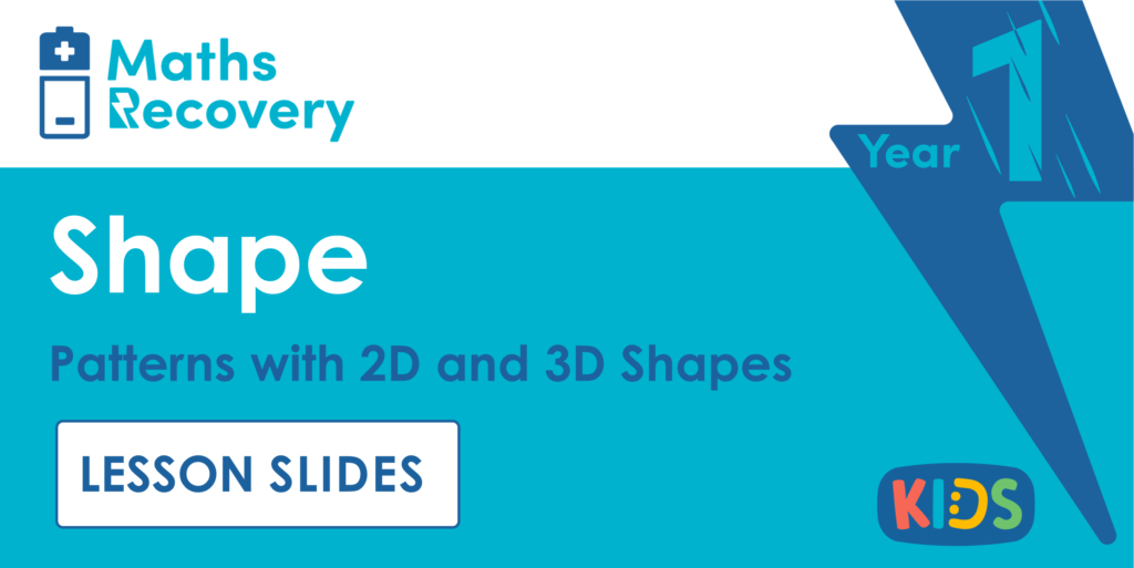 Patterns with 2D and 3D Shapes Year 1 Lesson Slides