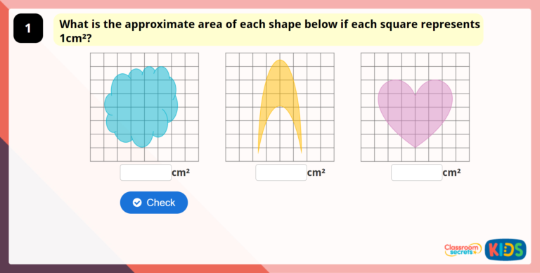 Year 5 Area of Irregular Shapes Game | Classroom Secrets Kids