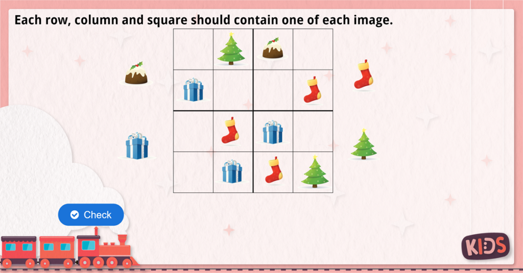 Year 2 Christmas Sudoku
