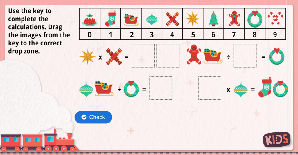 Year 3 Christmas Multiplication and Division