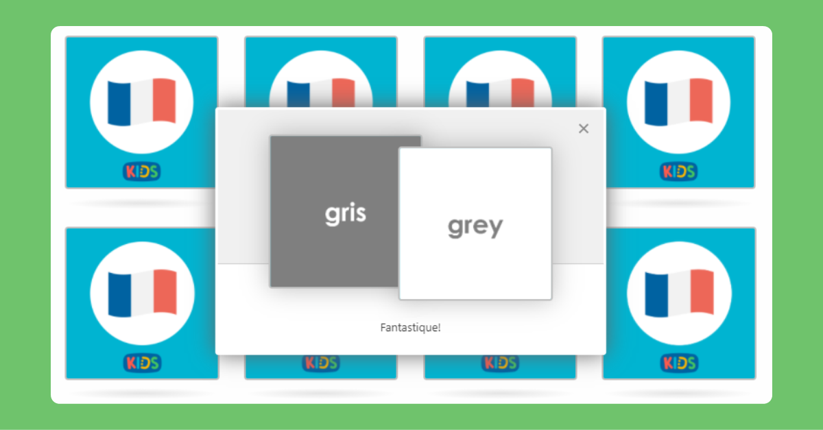 LKS2 French Colours Memory Game Classroom Secrets Kids