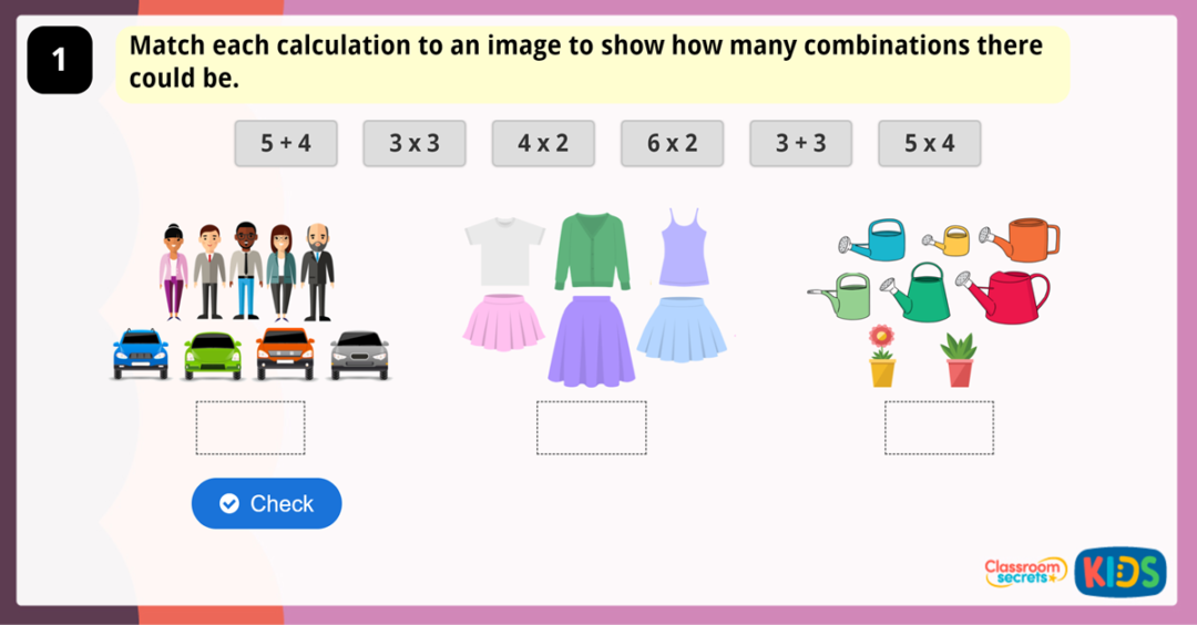 Year 3 How Many Ways? Game | Classroom Secrets Kids