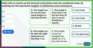 Year 3 Equivalent Lengths - Mm And Cm Maths Challenge | Classroom ...