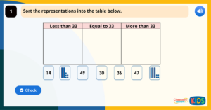 Year 1 Compare Numbers Within 50 Game | Classroom Secrets Kids