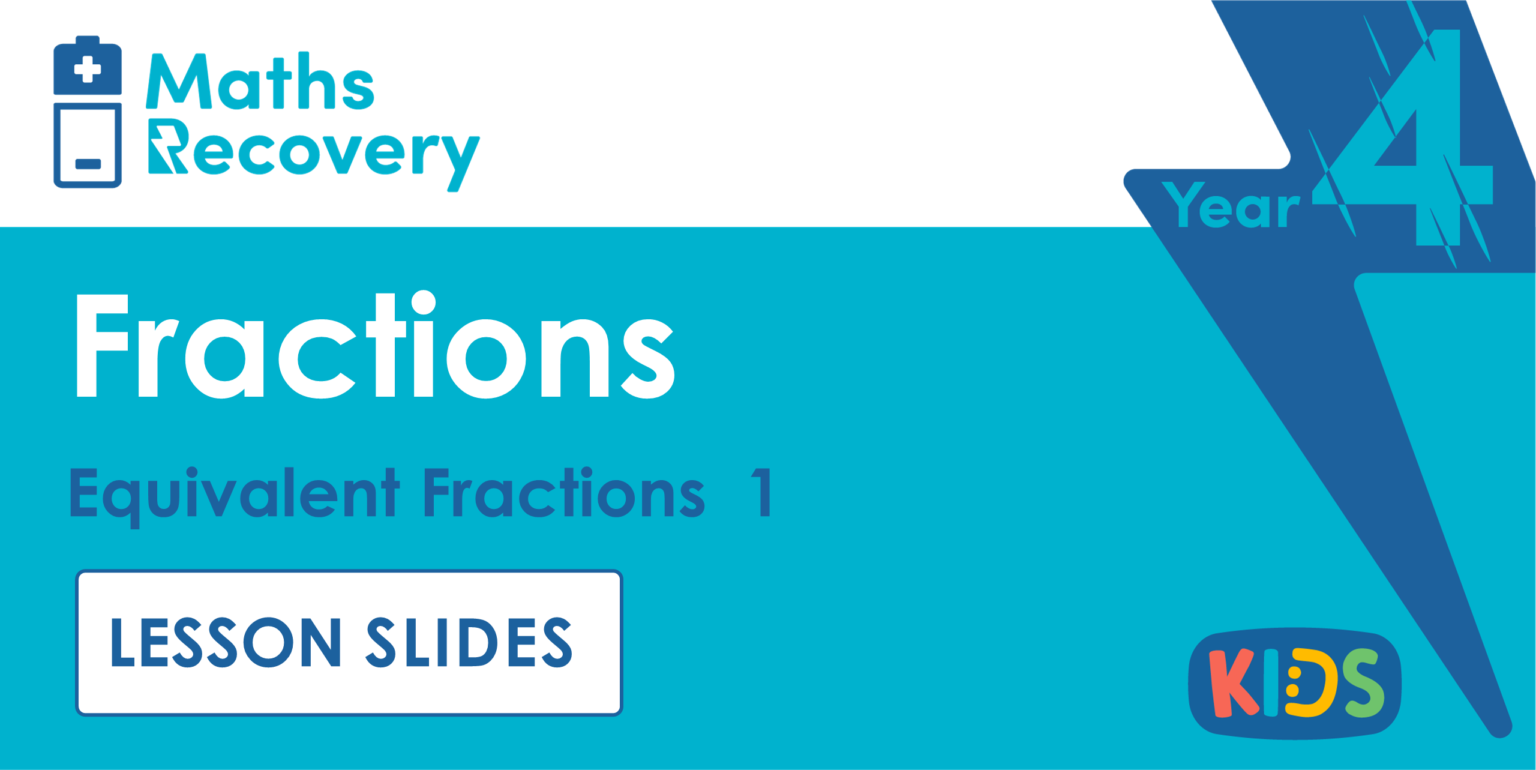 Equivalent Fractions 1 Year 4 Lesson Slides | Classroom Secrets Kids