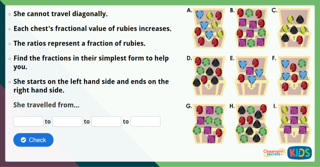 Year 6 Ratio and Fractions Challenge