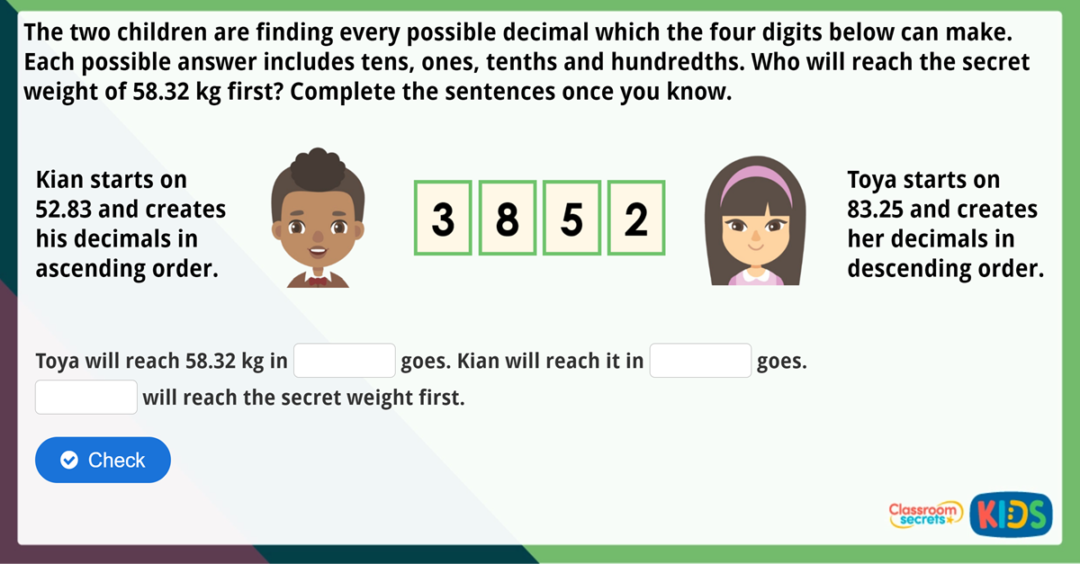 Fractions, including Decimals | Classroom Secrets Kids