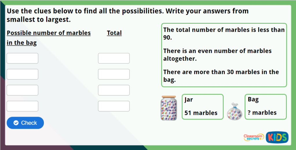 Year 2 Add 2-Digit Numbers 1 Maths Challenge