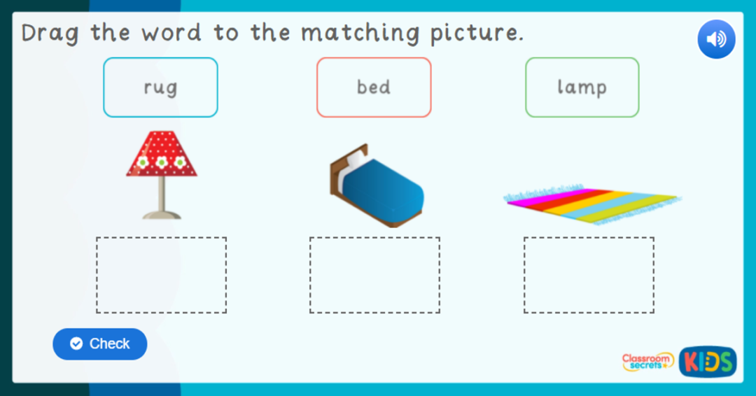 Reception Home Labelling Game Classroom Secrets Kids